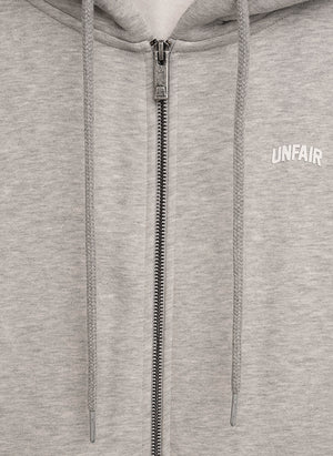 TTW Zip Hoodie - Grey Melange