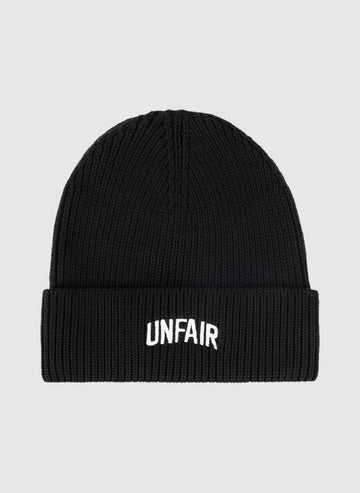 Unfair Organic Knit Beanie - Black