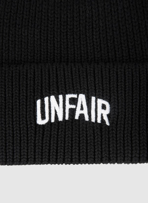Unfair Organic Knit Beanie - Black