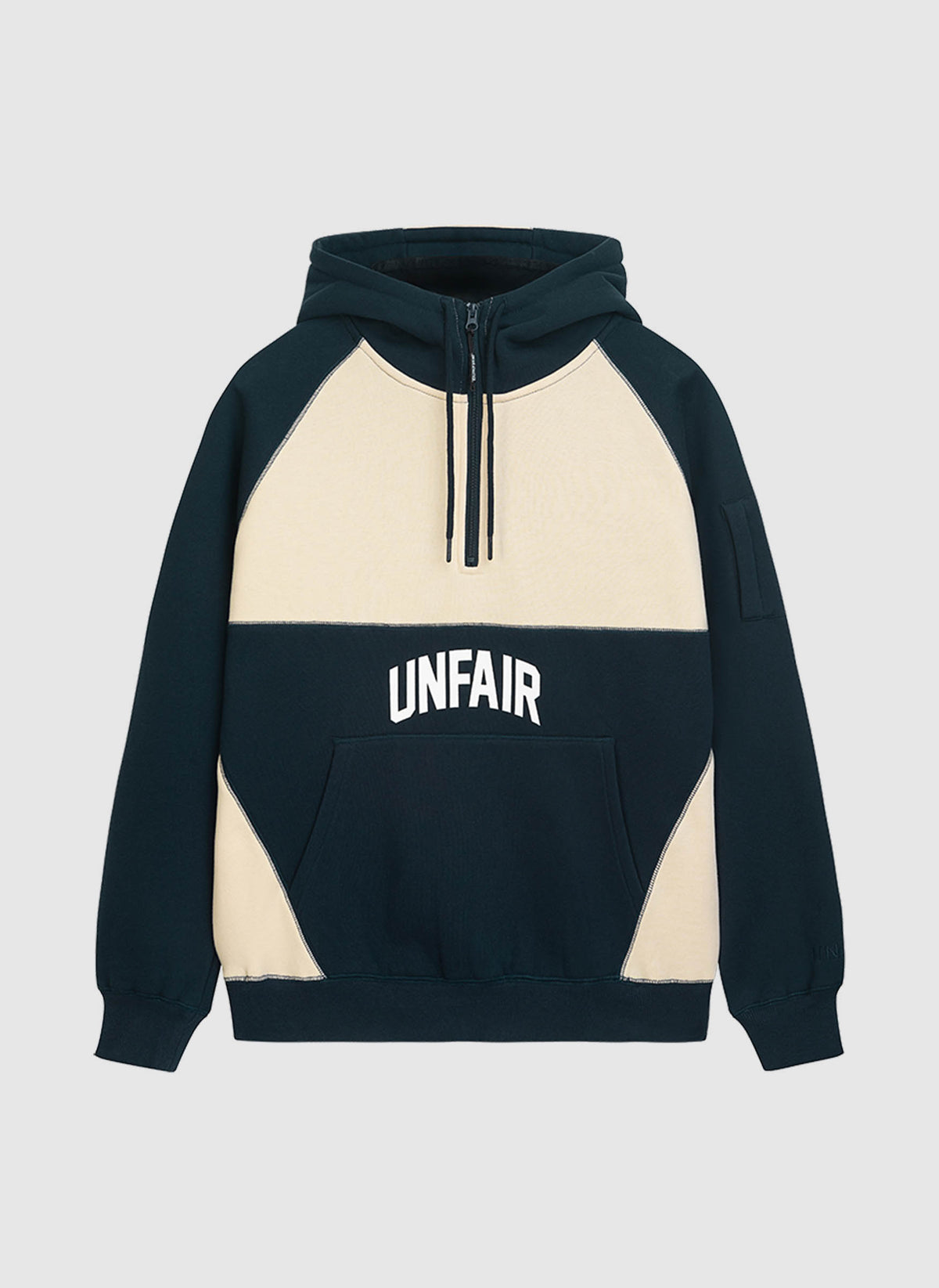Unfair Ninja Zipper - Navy/Cream