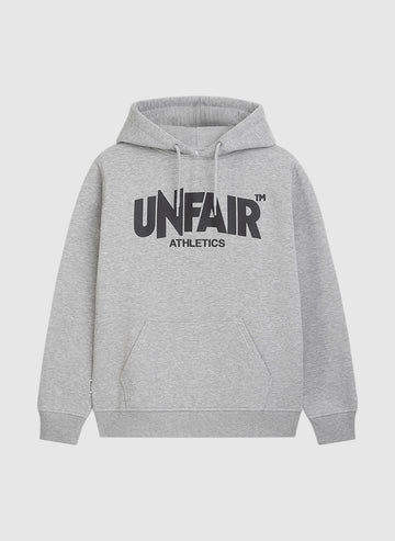 Classic Label Hoodie - Grey Melange