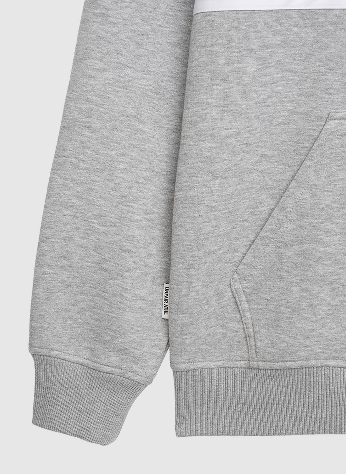 DMWU Hoodie - Grey Melange/White