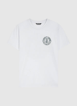 DMWU BP T-Shirt - White/Petrolium