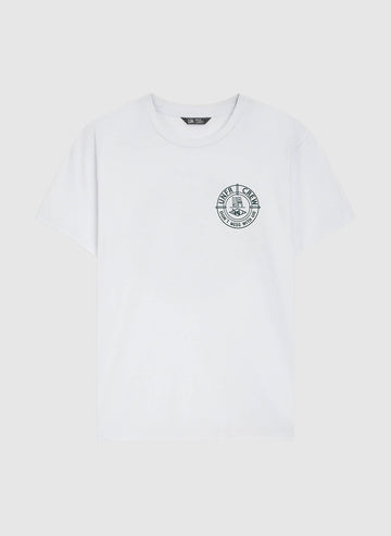 DMWU BP T-Shirt - White/Petrolium