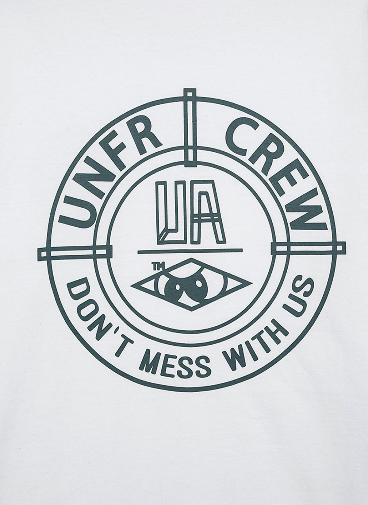 DMWU BP T-Shirt - White/Petrolium