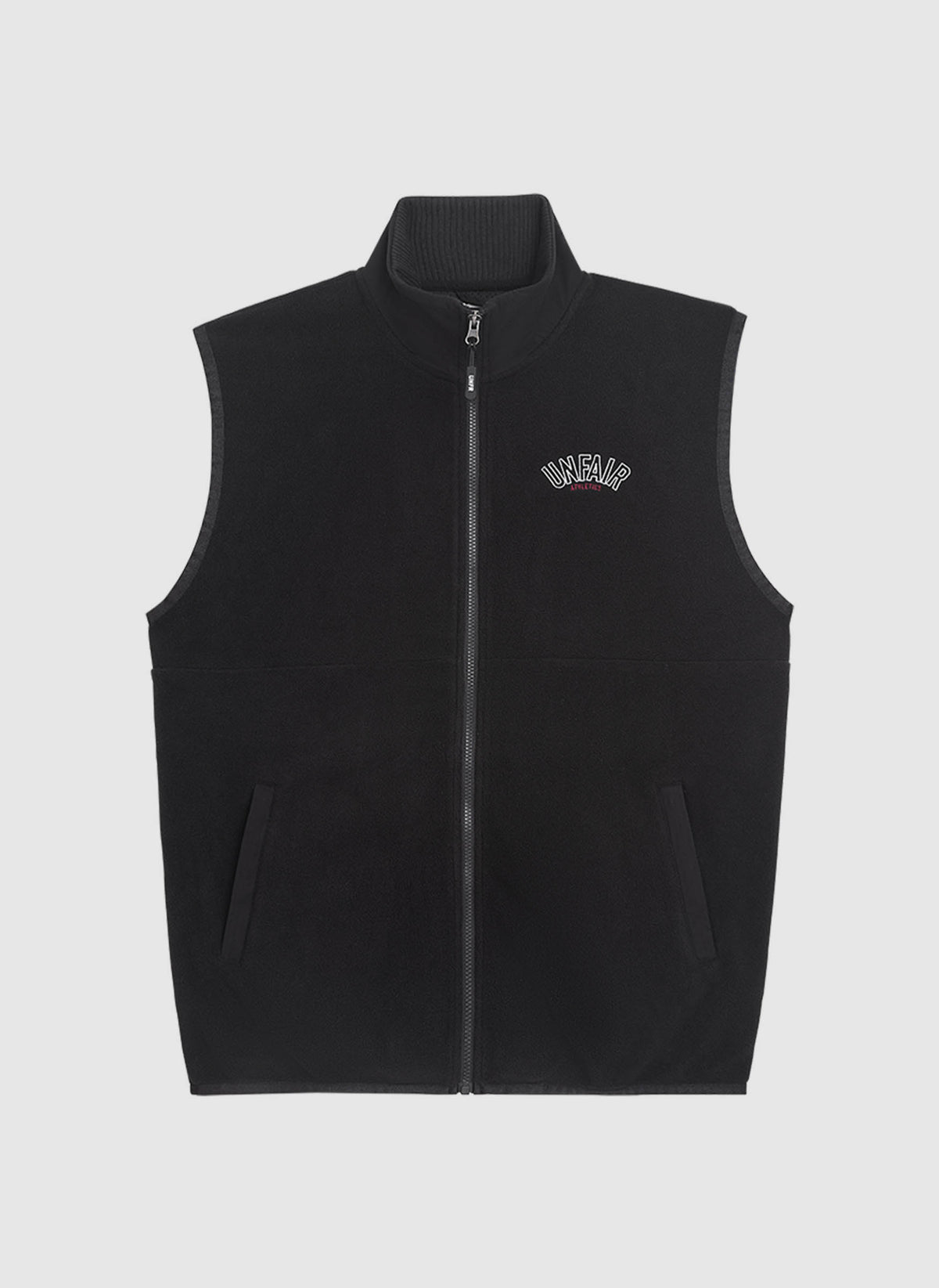 Elementary Fleece Vest - Black