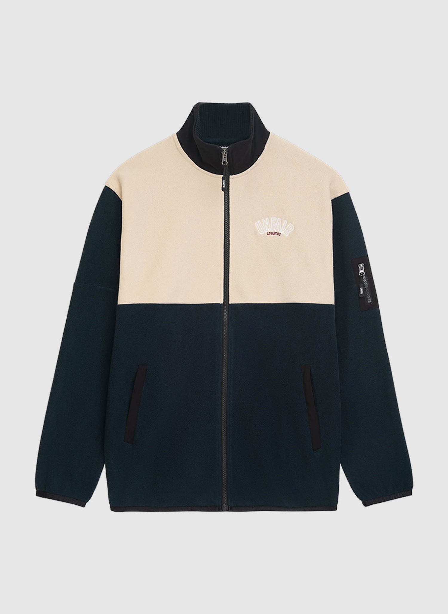 Next Gen Fleece Zip - Navy/Cream
