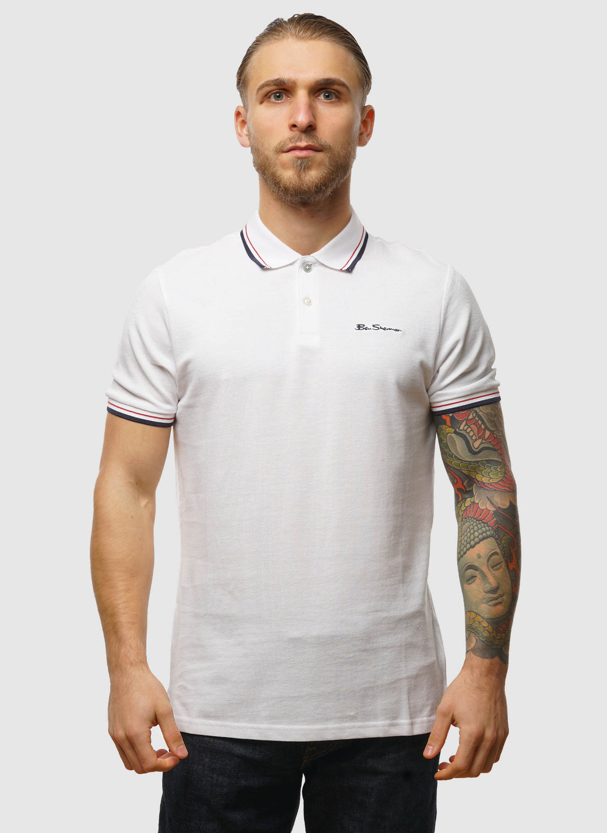 Signature Pique Poloshirt - White