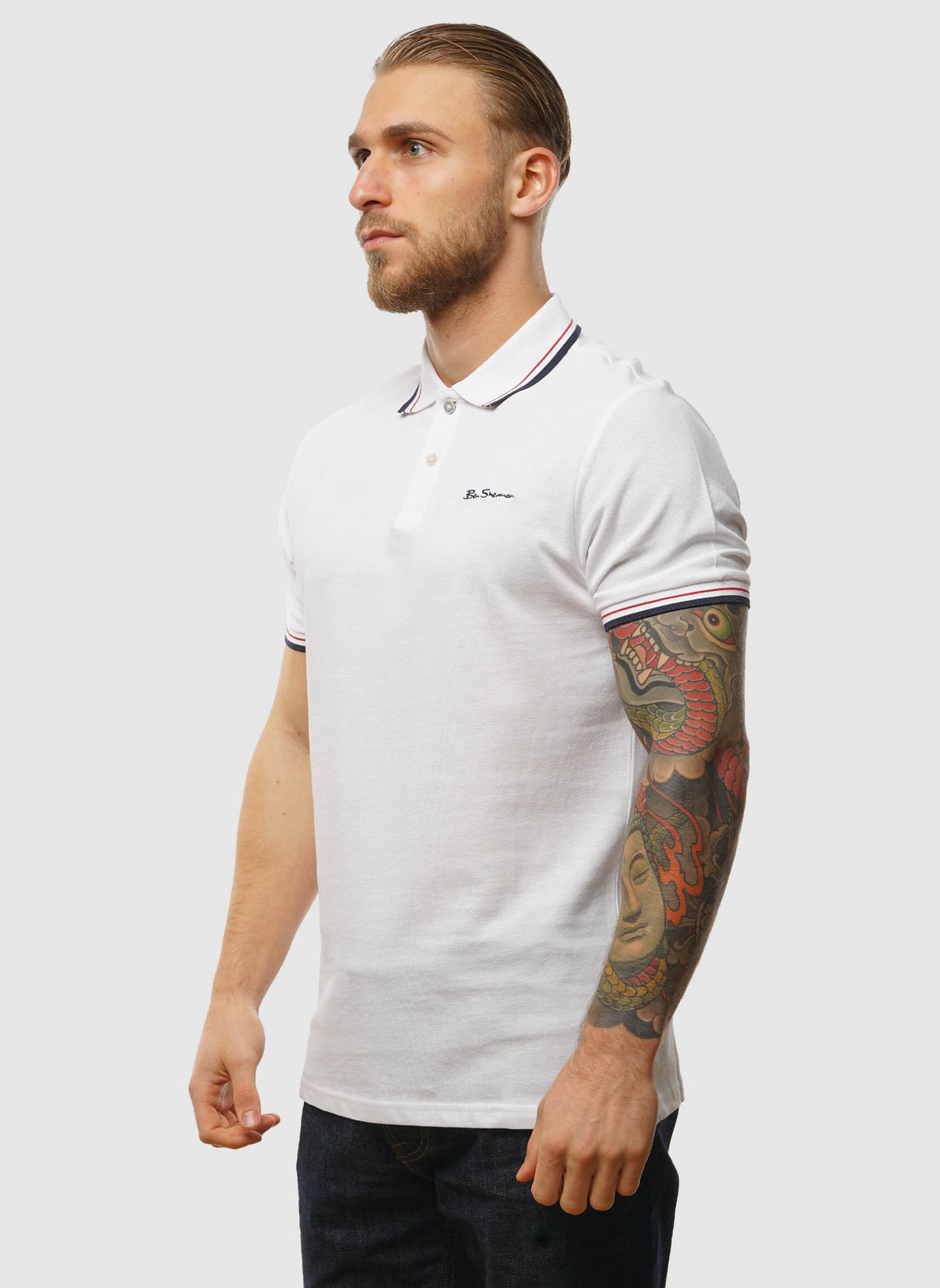Signature Pique Poloshirt - White