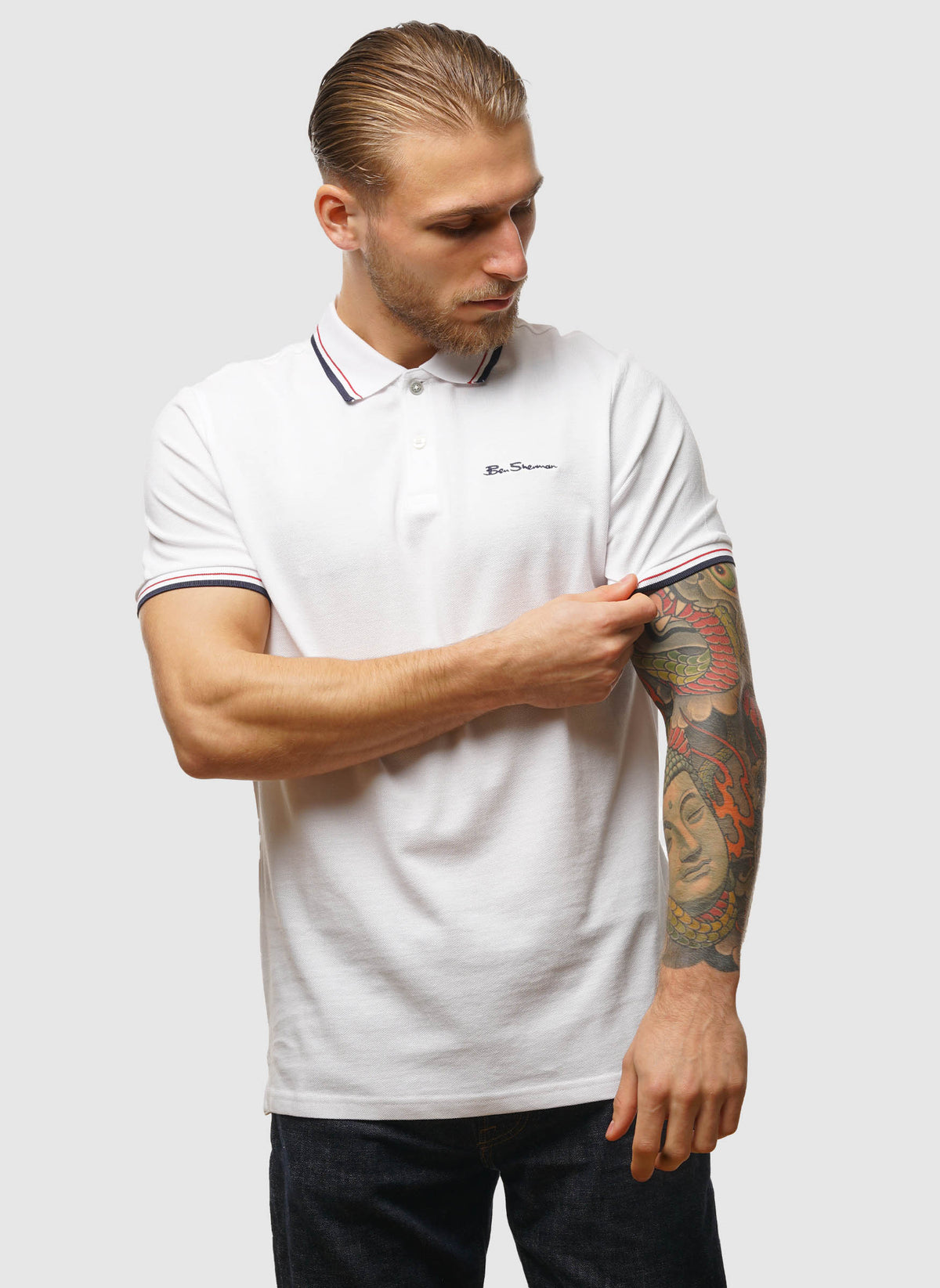 Signature Pique Poloshirt - White