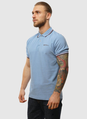 Signature Pique Poloshirt - Pale Blue