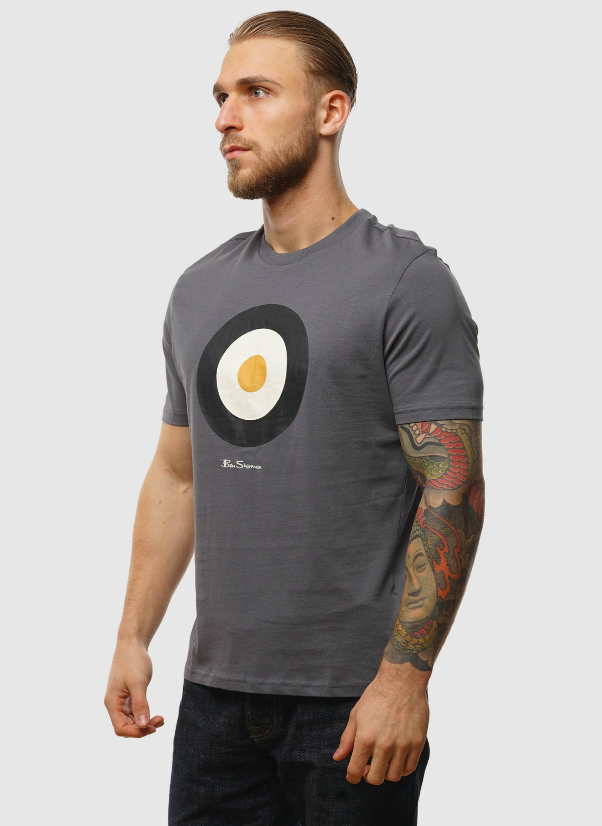 Signature Target T-Shirt - Slate