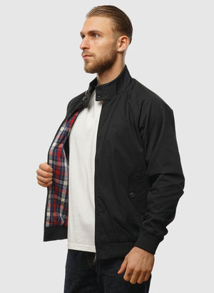Signature Harrington Jacket - Black