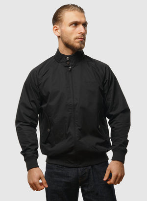 Signature Harrington Jacket - Black