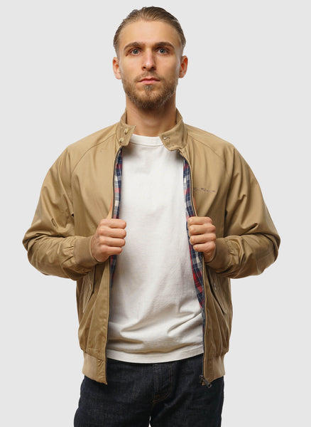 Signature Harrington Jacket - Sand – The Smart Dresser