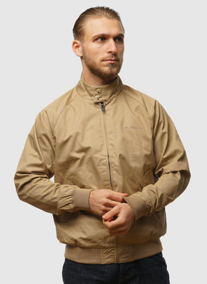 Signature Harrington Jacket - Sand