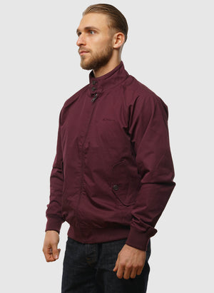 Signature Harrington Jacket - Dark Wine