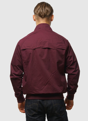 Signature Harrington Jacket - Dark Wine