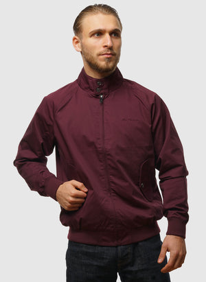 Signature Harrington Jacket - Dark Wine