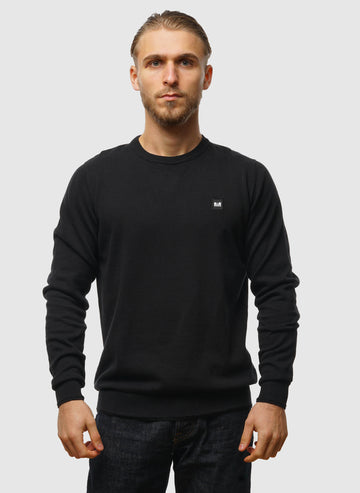 Solace Knitted Sweatshirt - Black