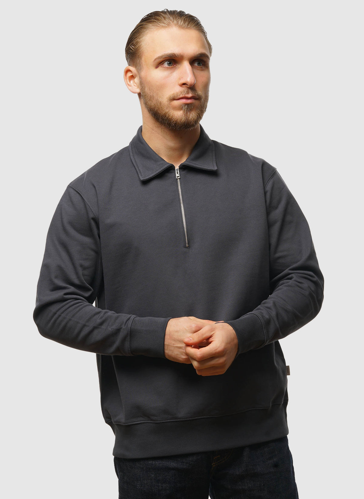 Standard Half Zip Sweatshirt - Graphite