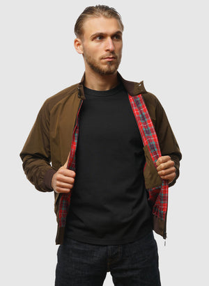 G9 Classic Harrington Jacket - Slate Black