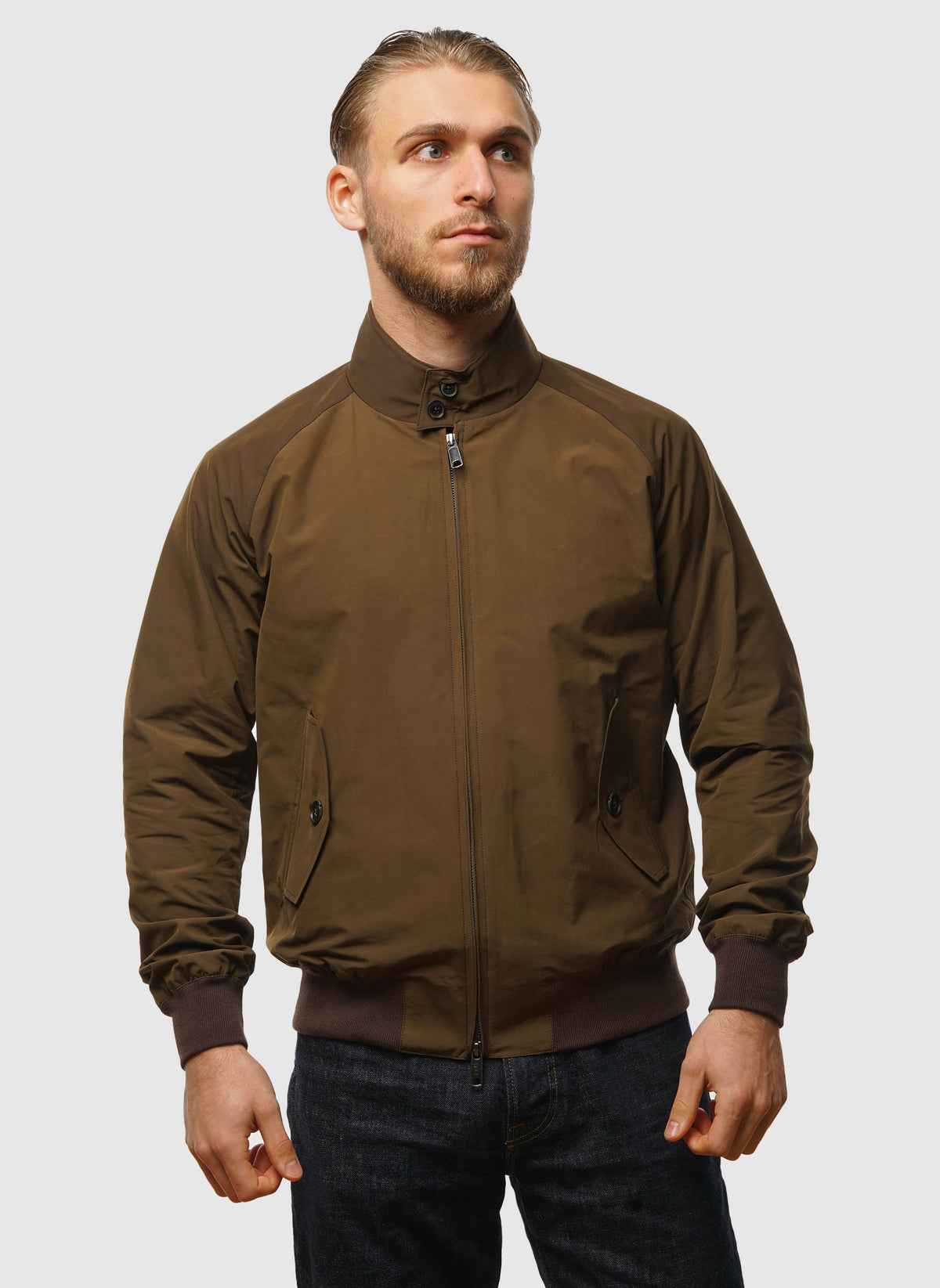 G9 Classic Harrington Jacket - Slate Black