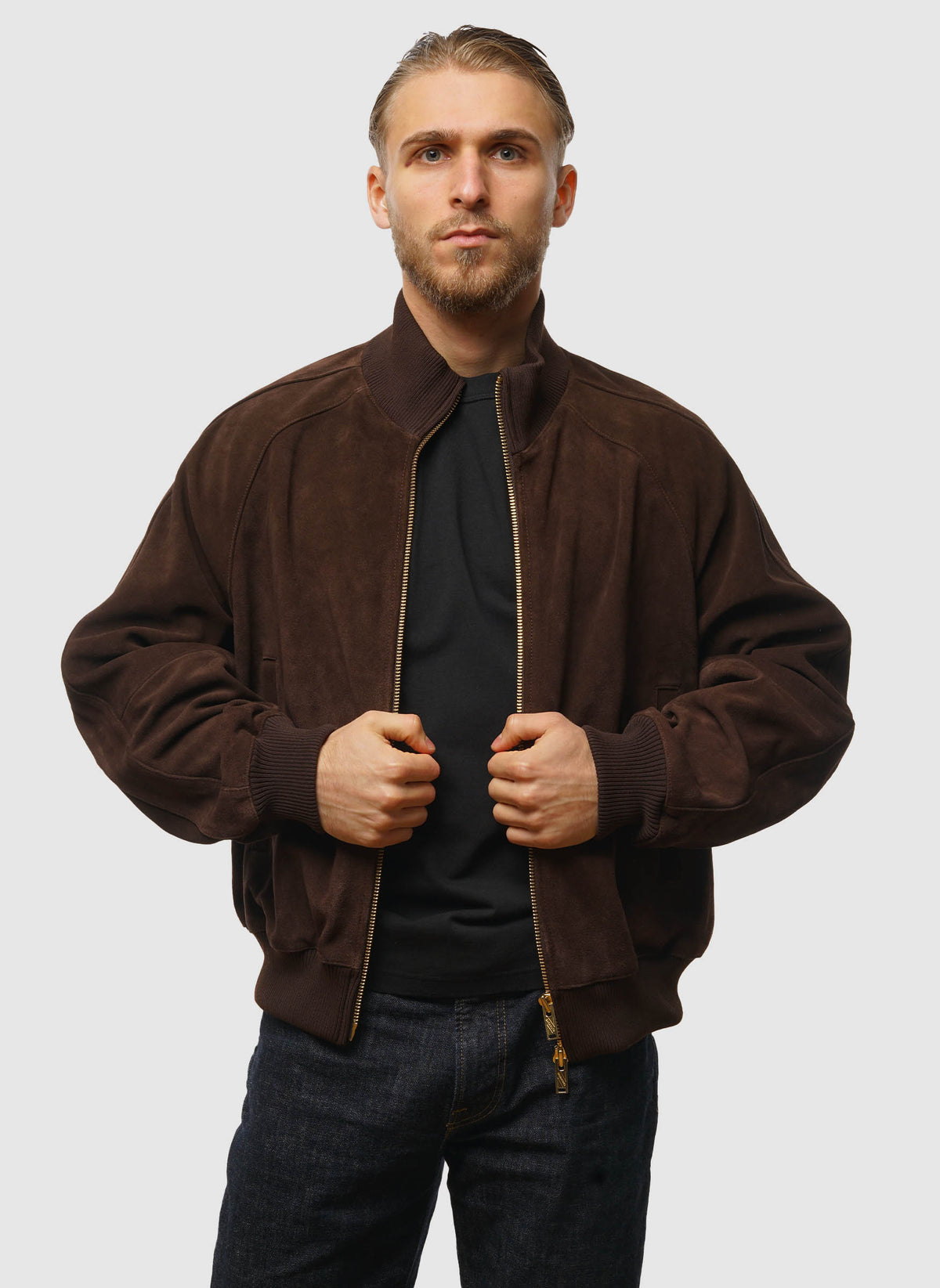 Roughout Track Jacket - Chocolate
