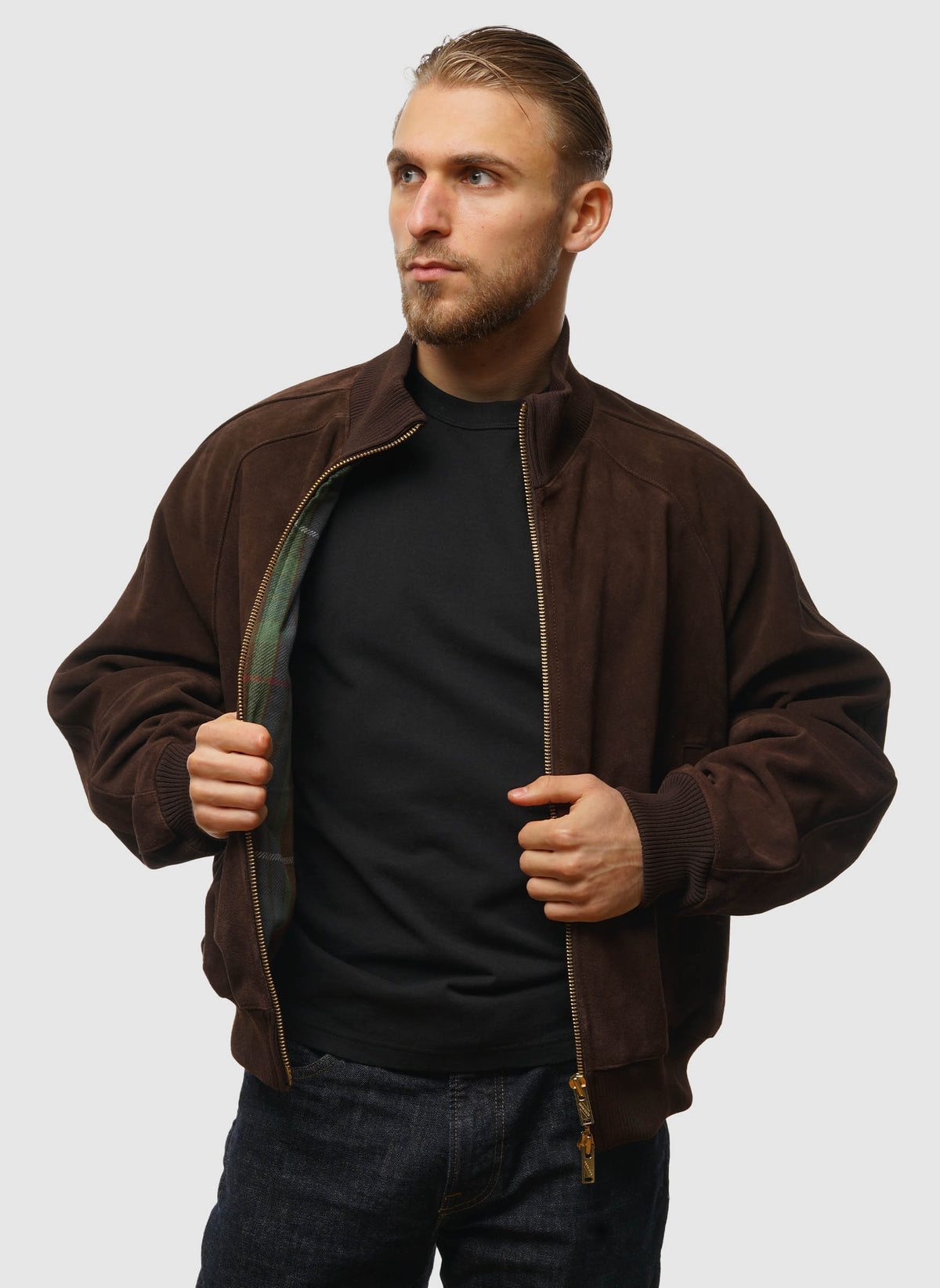 Roughout Track Jacket - Chocolate