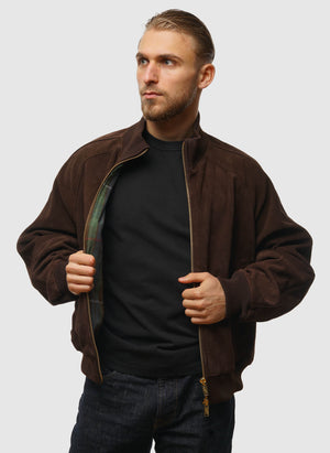 Roughout Track Jacket - Chocolate