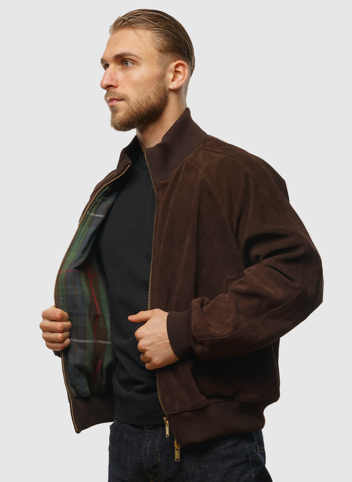 Roughout Track Jacket - Chocolate