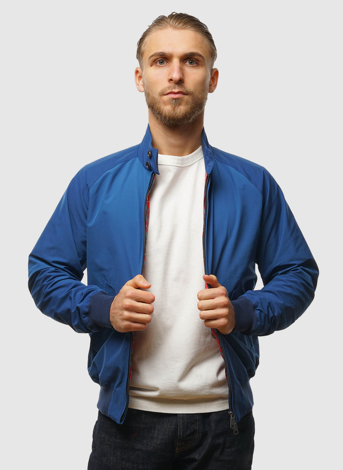 G9 Classic Harrington Jacket - Limoges Blue