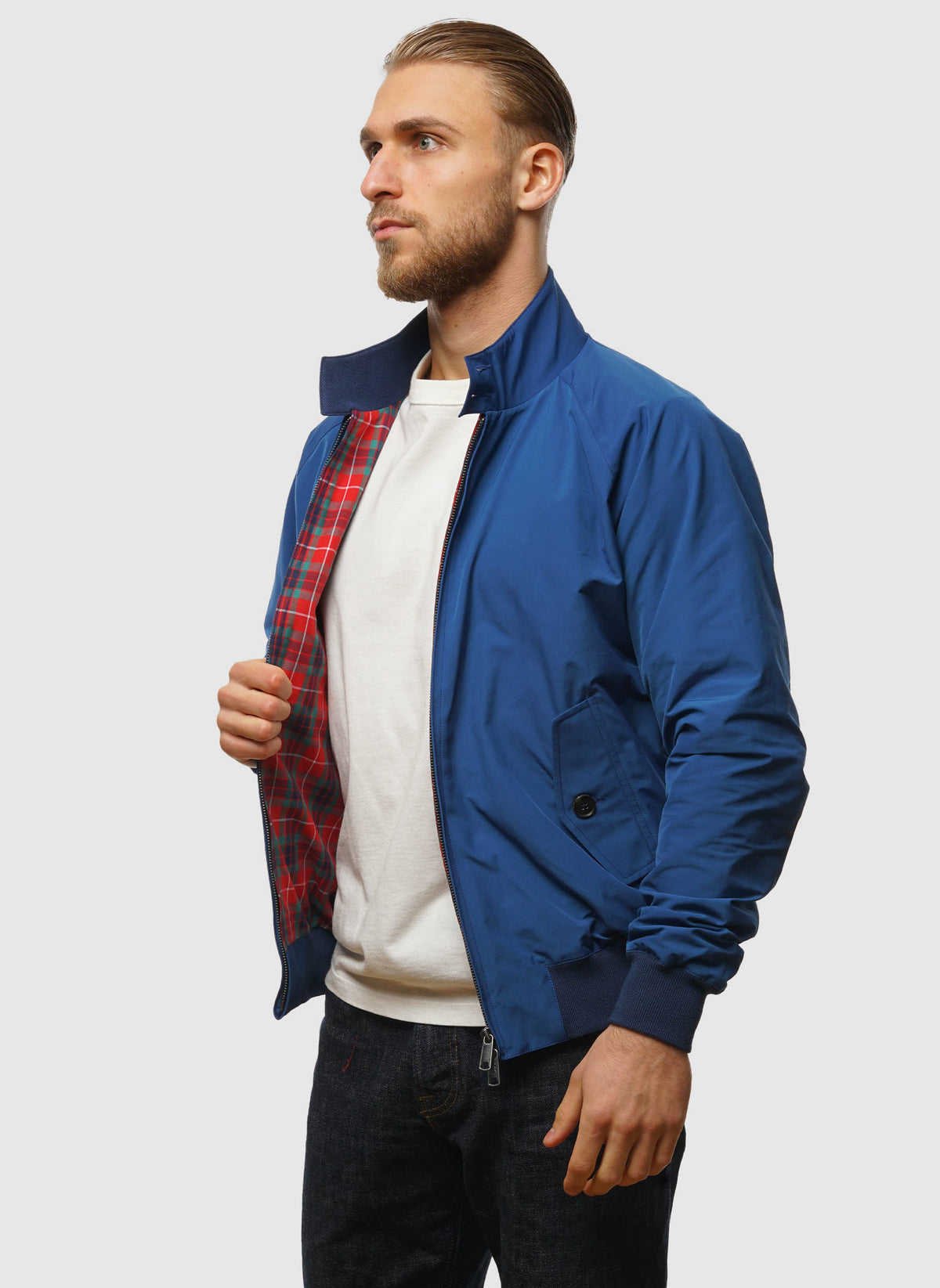 G9 Classic Harrington Jacket - Limoges Blue
