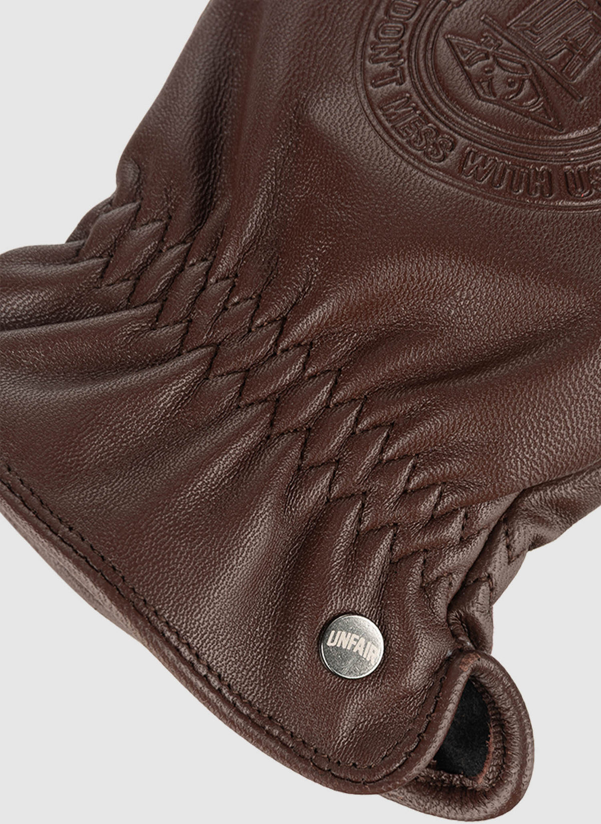 Unfair x Roeckl Smart Nappa Leather Gloves - Brown