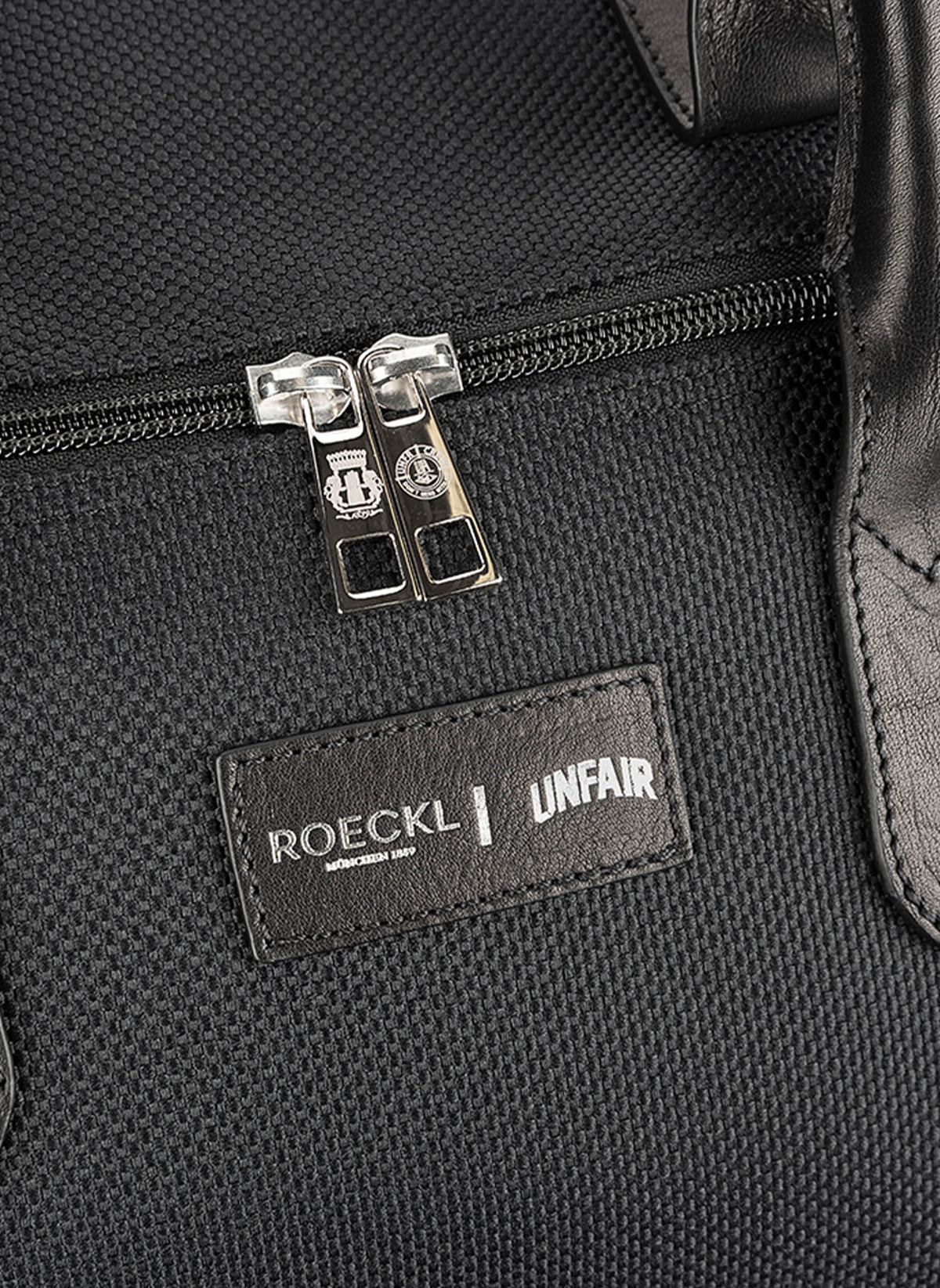 Unfair x Roeckl Canvas Weekender Bag - Black