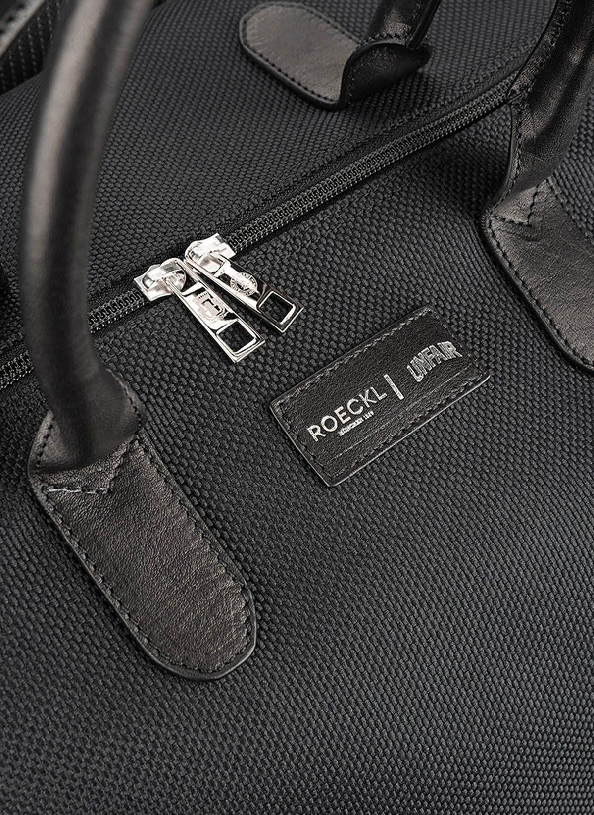 Unfair x Roeckl Canvas Weekender Bag - Black