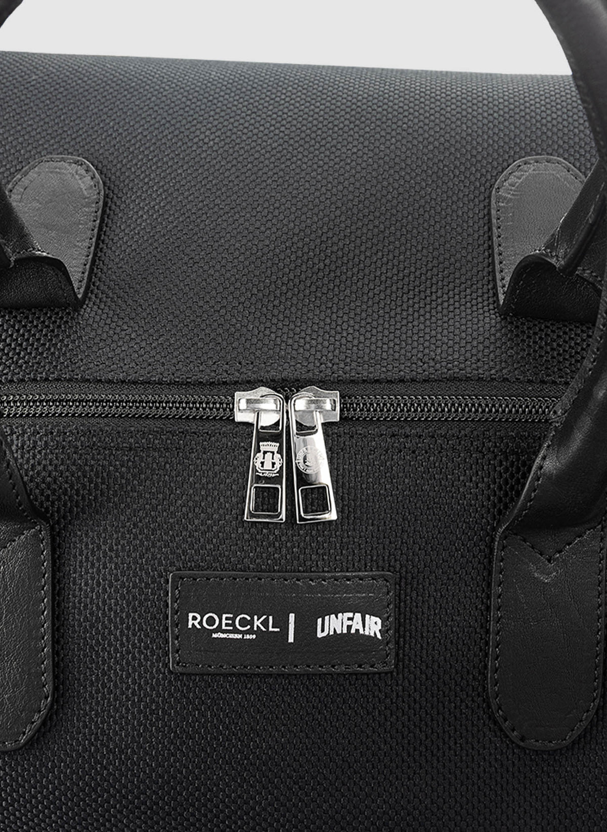 Unfair x Roeckl Canvas Weekender Bag - Black