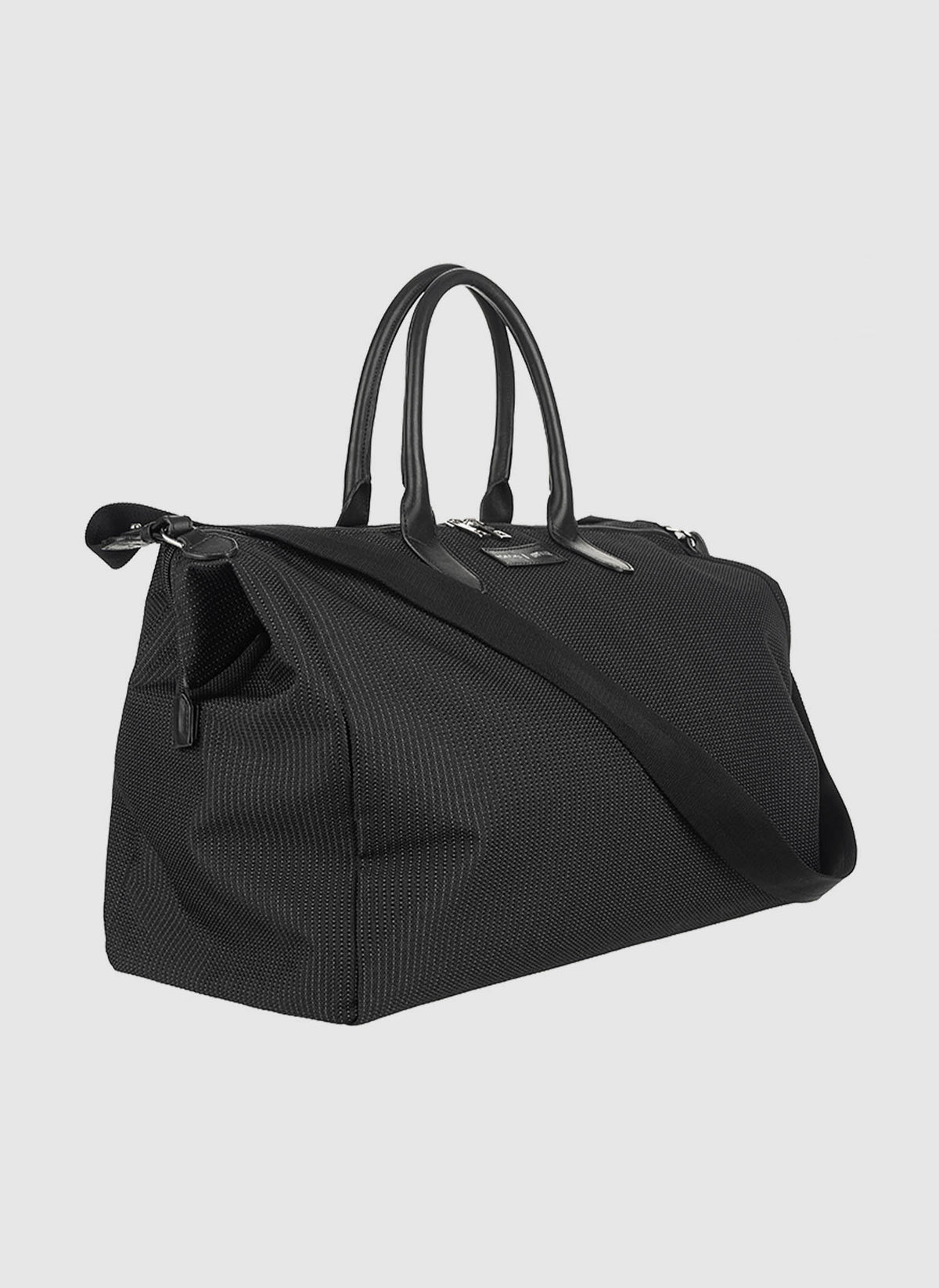 Unfair x Roeckl Canvas Weekender Bag - Black/Reflective