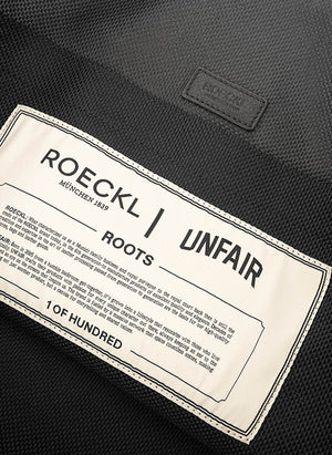 Unfair x Roeckl Canvas Weekender Bag - Black/Reflective