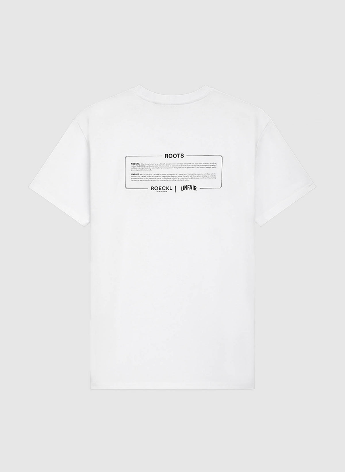 Unfair x Roeckl Roots T-Shirt - White