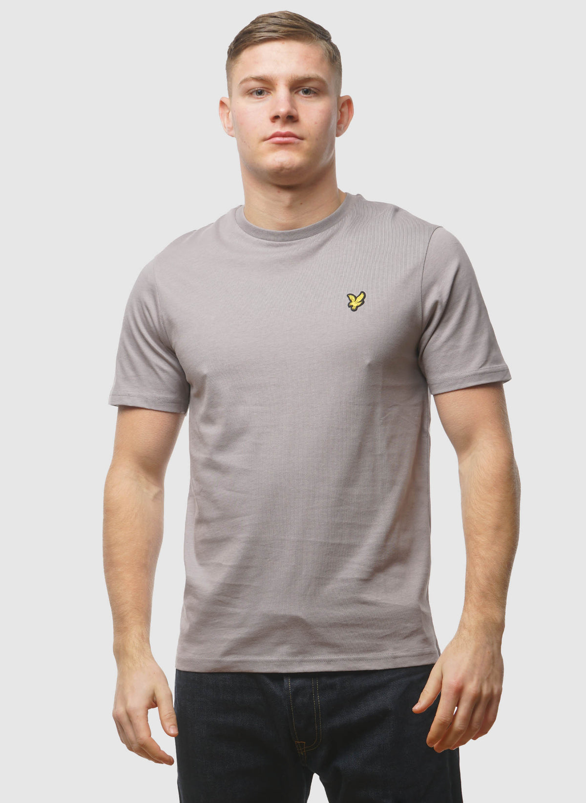 Plain T-Shirt - Gull Grey