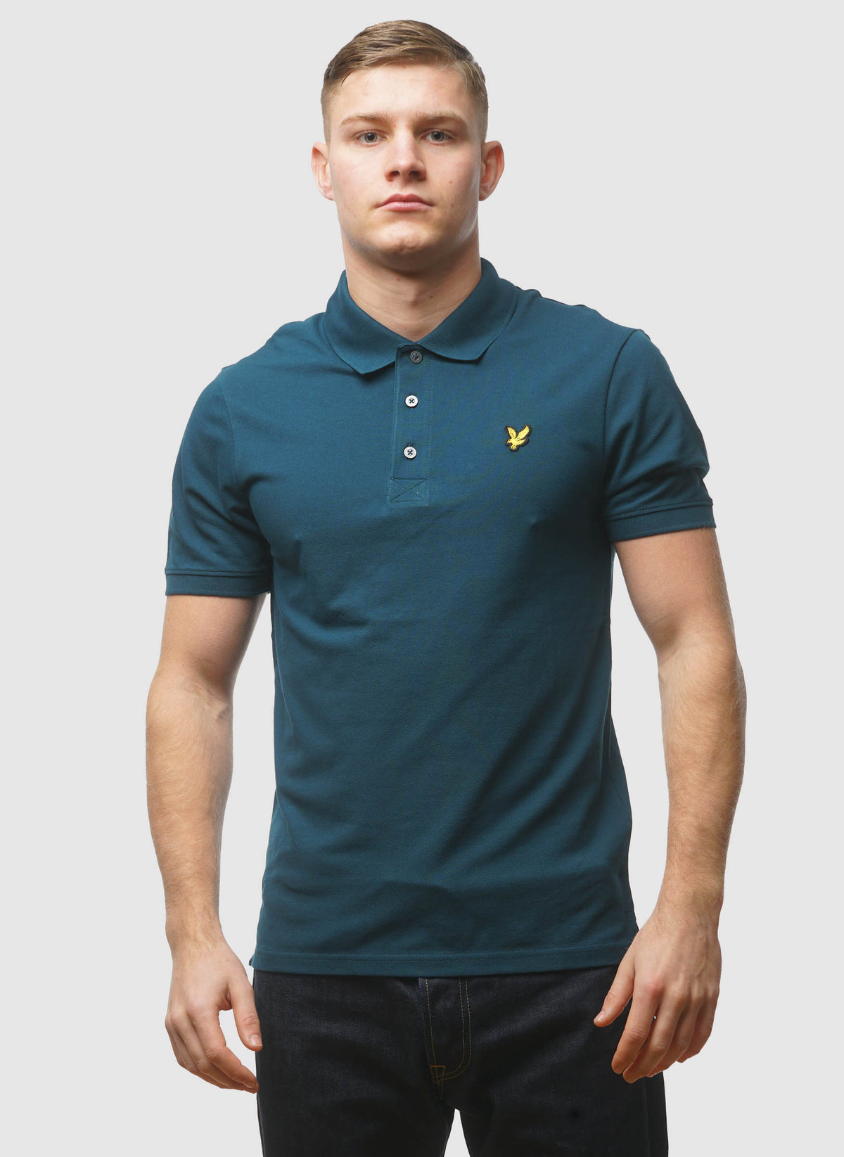 Plain Poloshirt - Rich Teal