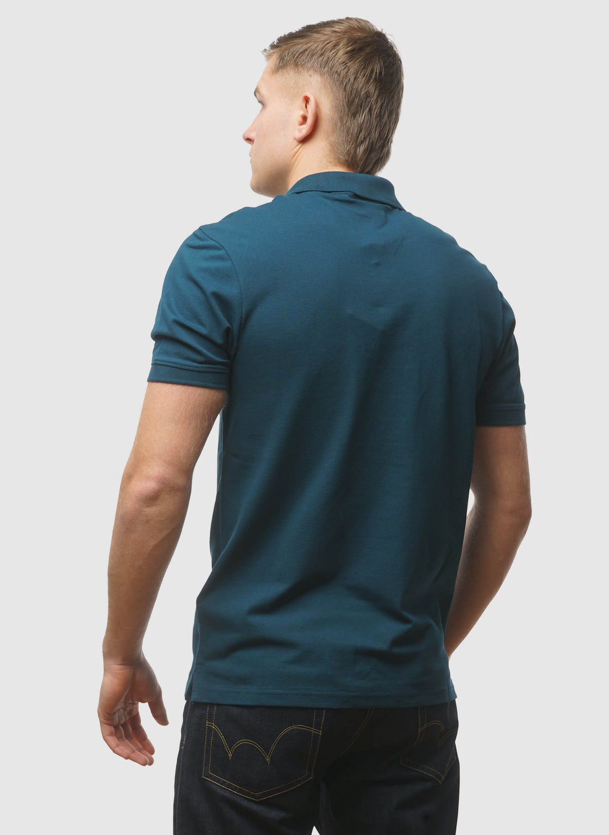 Plain Poloshirt - Rich Teal