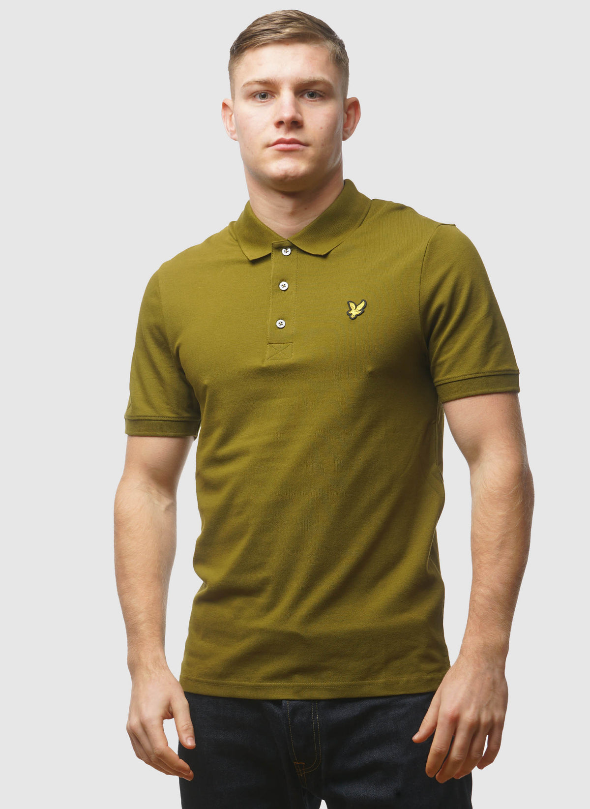Plain Poloshirt - Tree Green