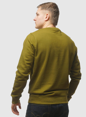 Crew Neck Sweatshirt - Tree Green