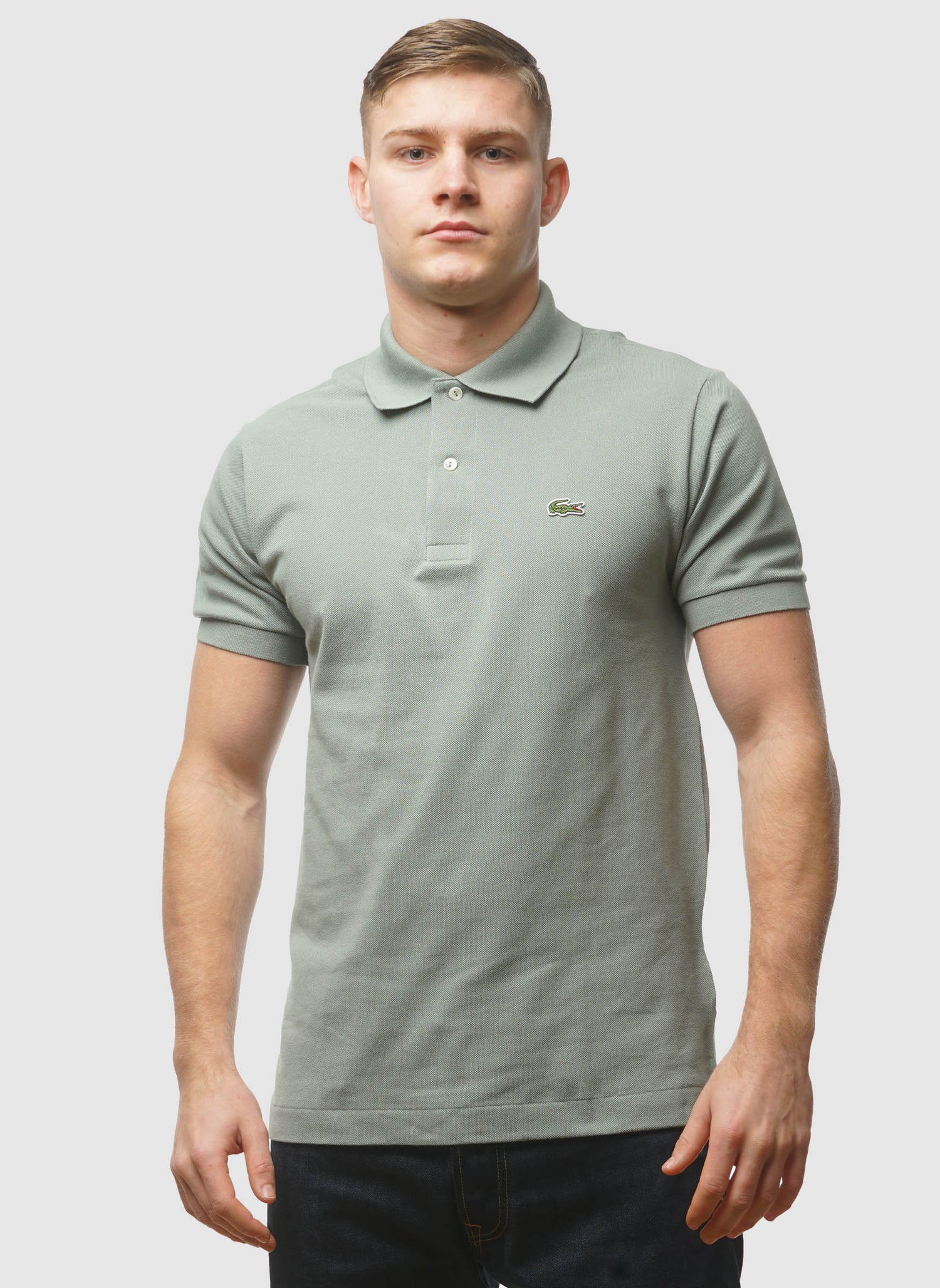 Pique Poloshirt - Vert Khaki