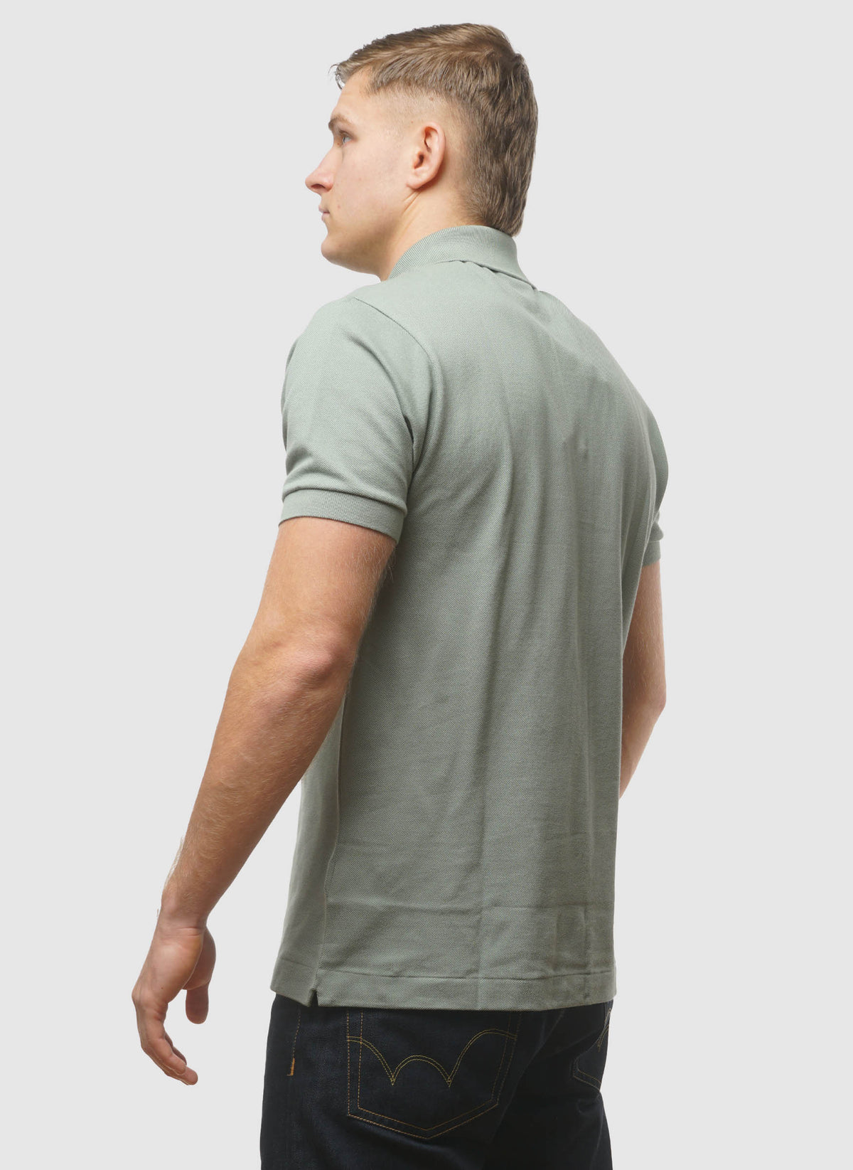 Pique Poloshirt - Vert Khaki