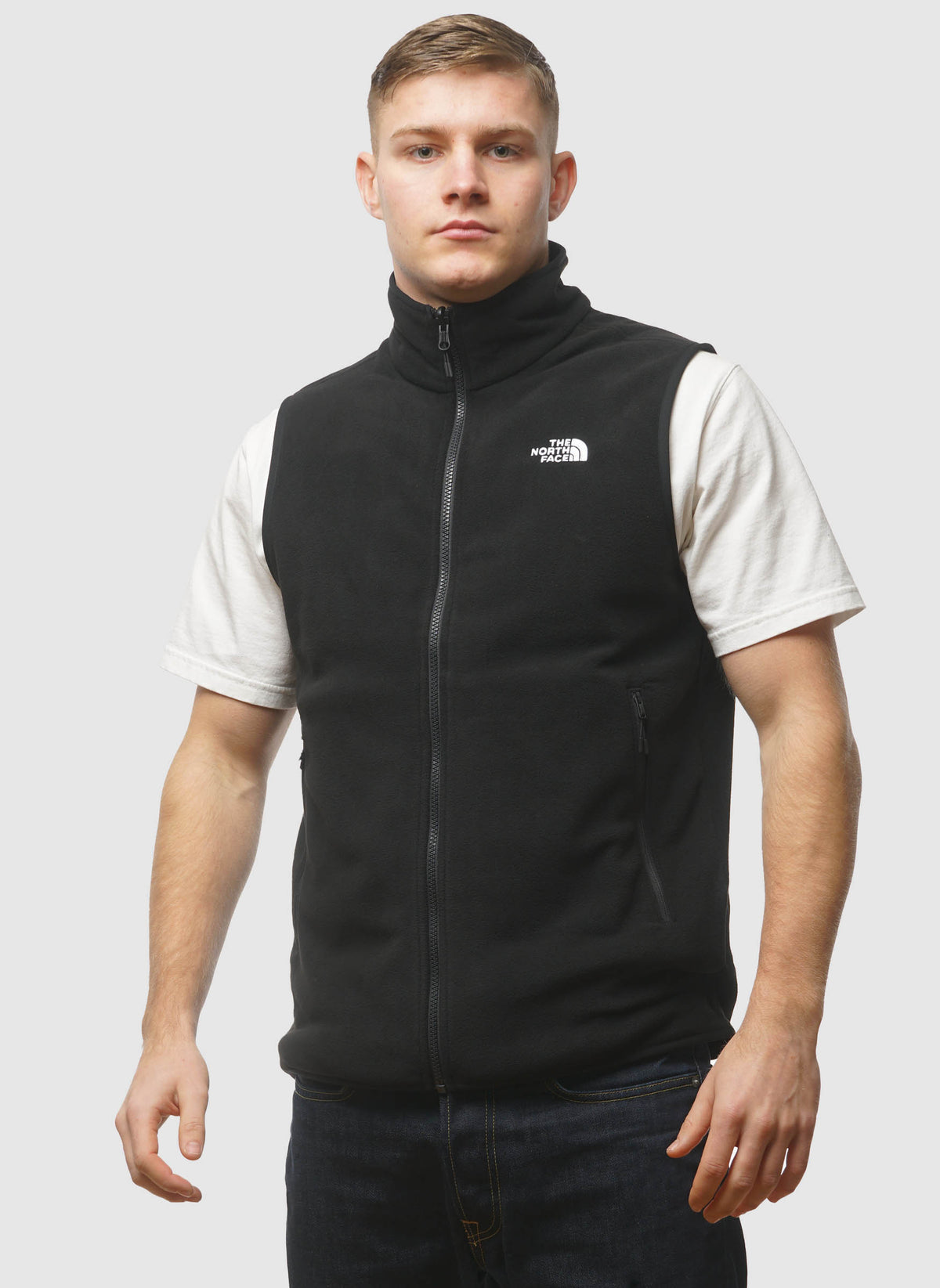 Glacier Fleece Vest - Black