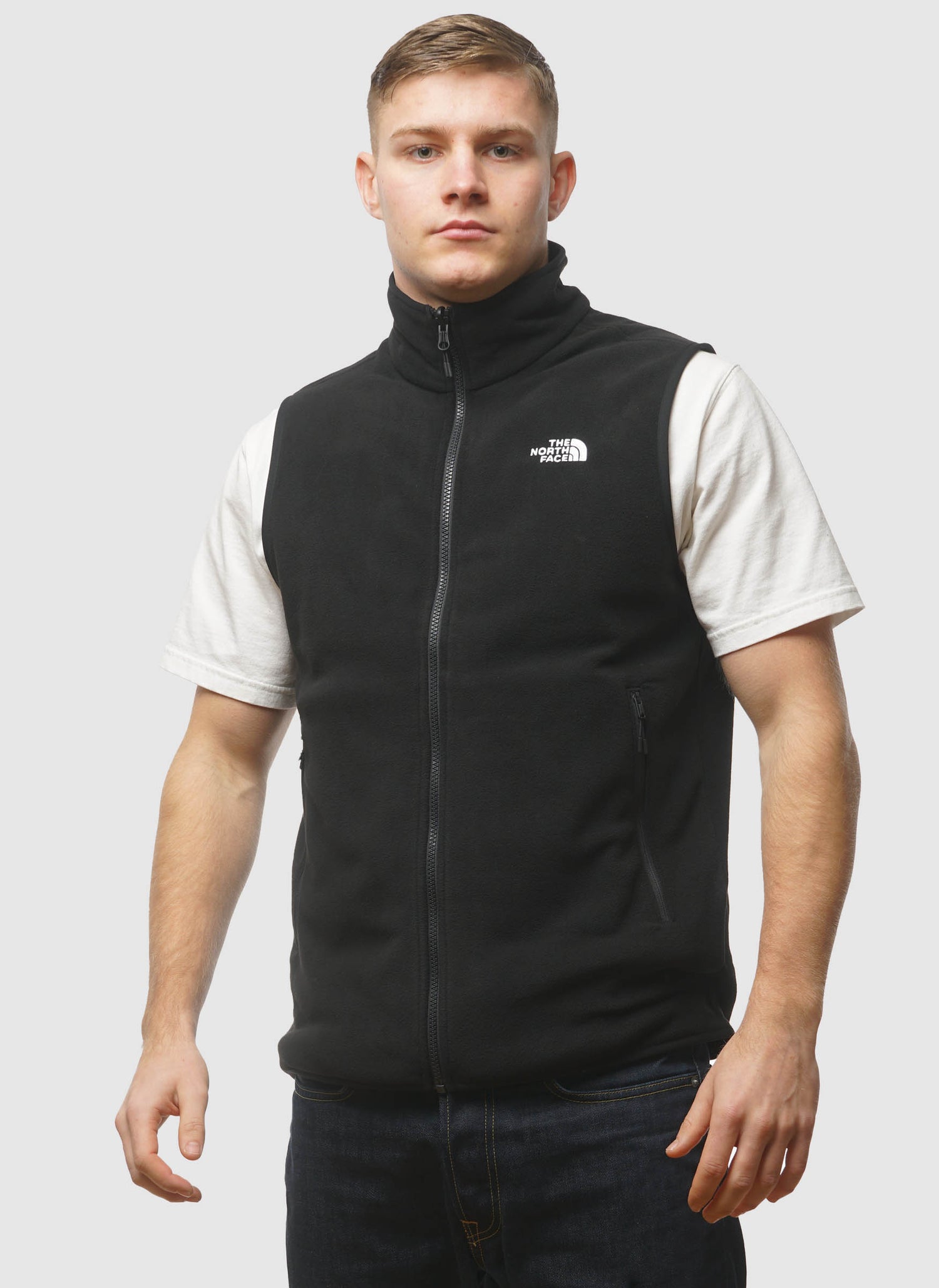 Glacier Fleece Vest - Black