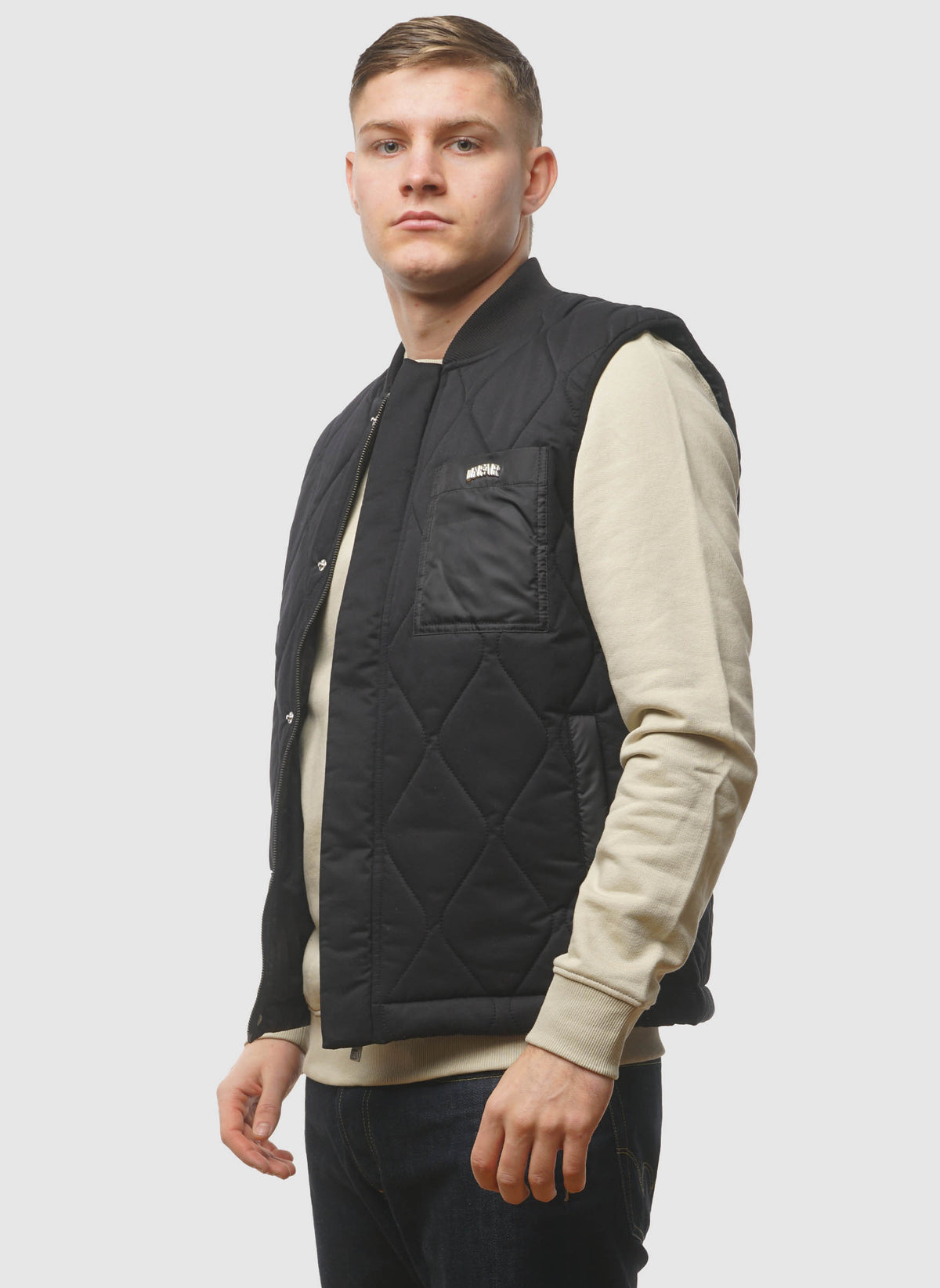 Padded Vest - Black
